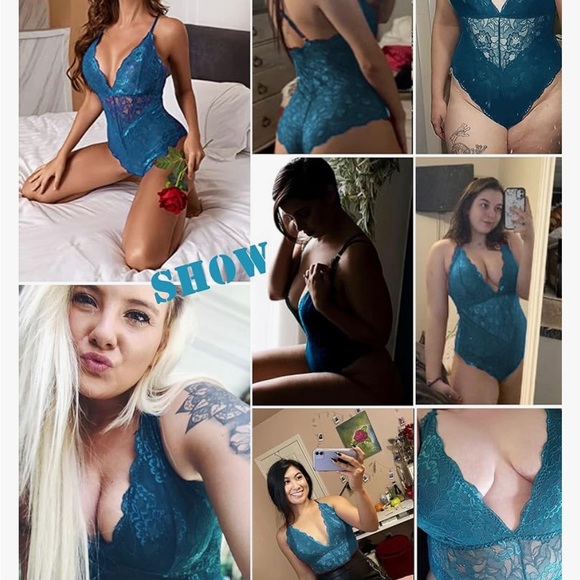 ♥️NWT Avidlove Lingerie Bodysuit - Picture 3 of 4